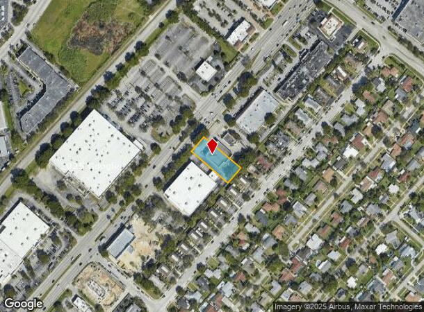 19485 S Dixie Hwy, Cutler Bay, FL Parcel Map