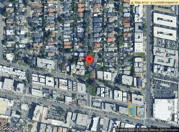  14915 Ventura Blvd, Sherman Oaks, CA Parcel Map