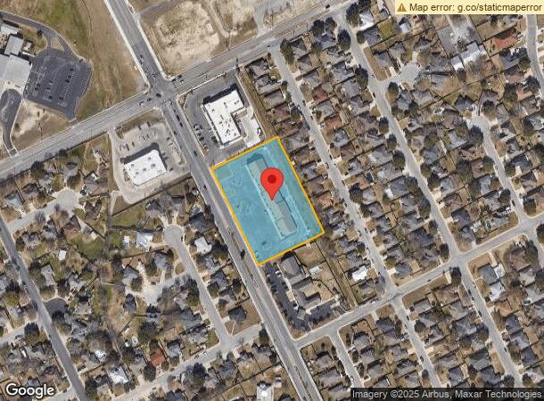  2009 S Walnut Ave, New Braunfels, TX Parcel Map