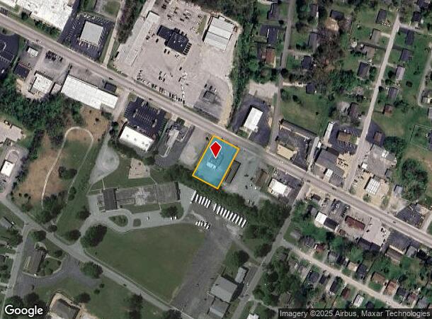  607 Happy Valley Rd, Glasgow, KY Parcel Map