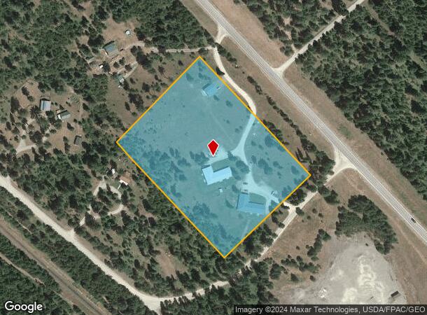  10 Eagles Perch Ln, Trout Creek, MT Parcel Map