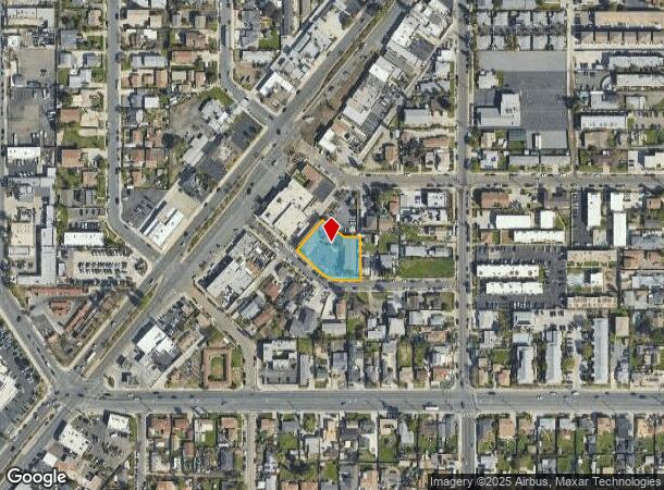  802 Franklin Ave, El Cajon, CA Parcel Map