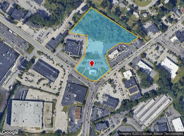 1177 Pontiac Ave, Cranston, RI Parcel Map