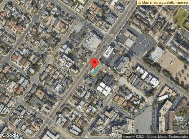  1635 Rosecrans St, San Diego, CA Parcel Map