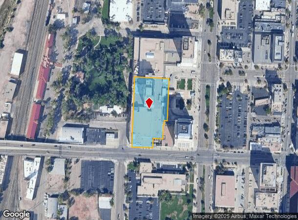  4 S Cascade Ave, Colorado Springs, CO Parcel Map