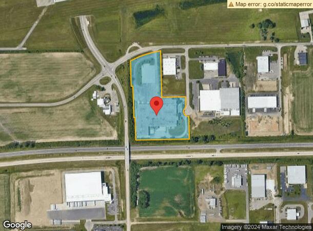  1776 Airport Park Ct, Holland, MI Parcel Map