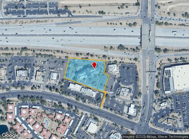 6650 E Superstition Springs Blvd, Mesa, AZ Parcel Map