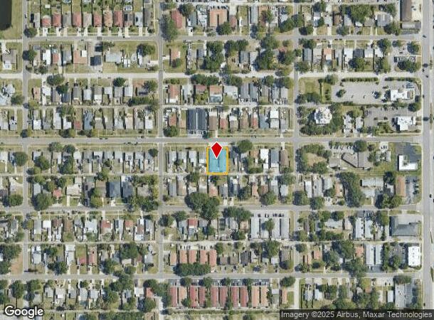 600 90Th Ave N, Saint Petersburg, FL Parcel Map