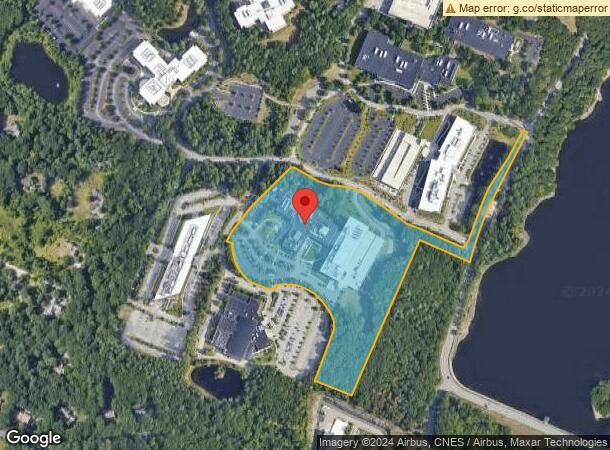  830 Winter St, Waltham, MA Parcel Map