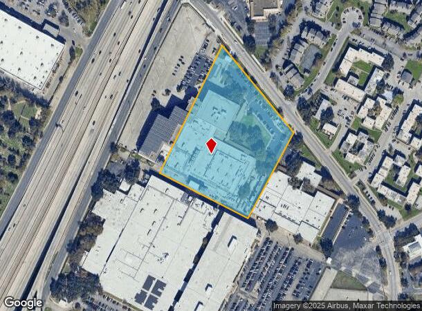  1615 Woodward St, Austin, TX Parcel Map