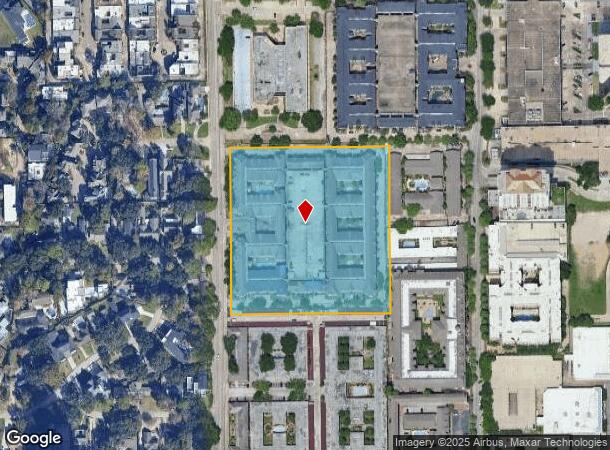  2345 Sage Rd, Houston, TX Parcel Map