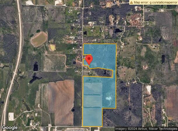  3816 County Road 1022, Cleburne, TX Parcel Map