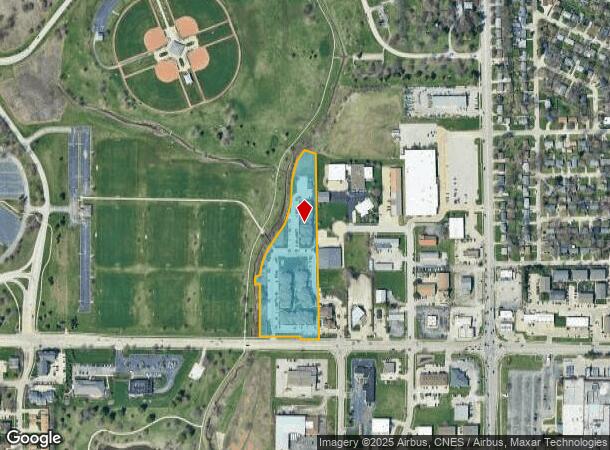 2006 W Bradley Ave, Champaign, IL Parcel Map