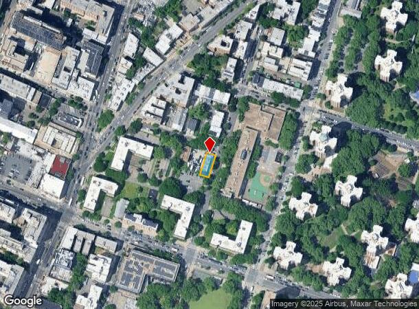 606 E 164Th St, Bronx, NY Parcel Map