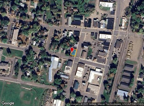 120 Broadway Ave S, Braham, MN Parcel Map