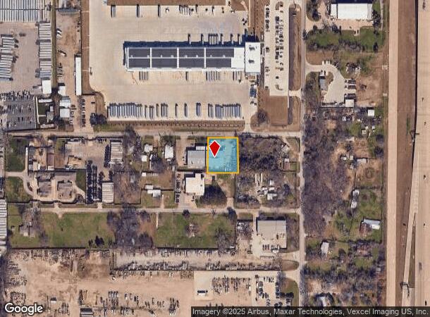  1303 Jelmak St, Grand Prairie, TX Parcel Map