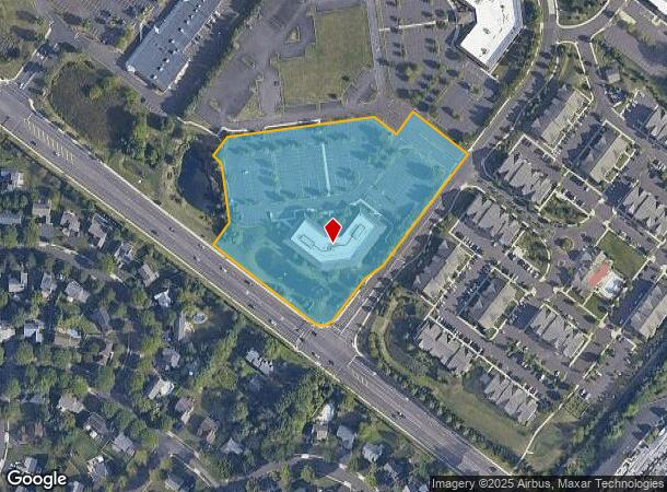  1600 Manor Dr, Chalfont, PA Parcel Map