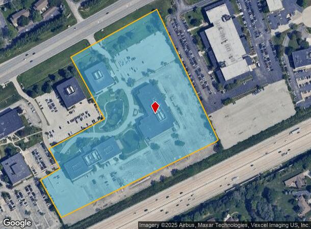 2805 Butterfield Rd, Oak Brook, IL Parcel Map