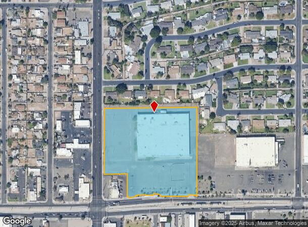 1240 E Main St, Mesa, AZ Parcel Map