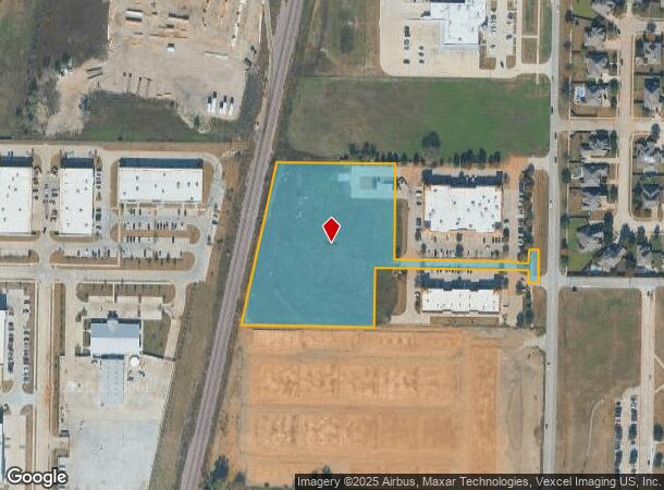  831 N Coleman St, Prosper, TX Parcel Map