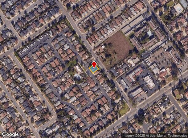  1025 Cachuma Ave, Ventura, CA Parcel Map