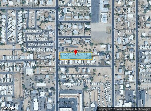  253 N Ocotillo Dr, Apache Junction, AZ Parcel Map