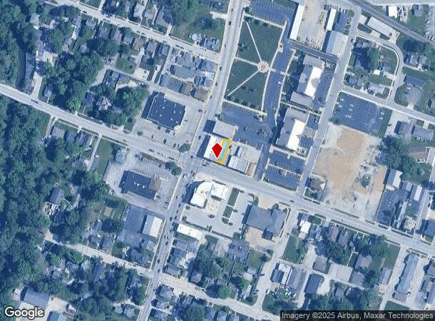  14 E Main St, Brownsburg, IN Parcel Map