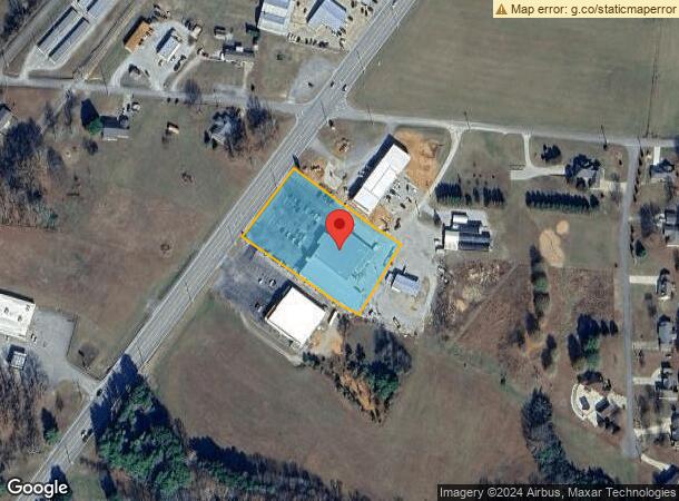  536 N Military St, Loretto, TN Parcel Map