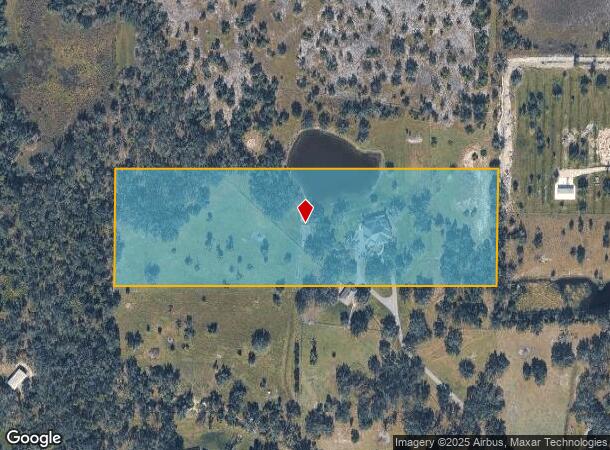 9721 Sw Wild Oaks Ter, Lake Suzy, FL Parcel Map