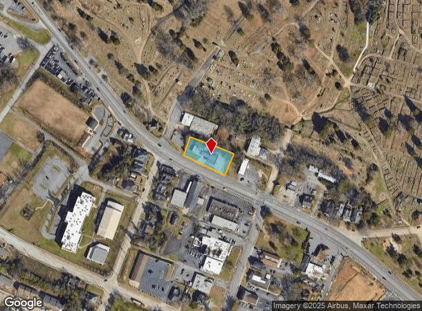  1257 Riverside Dr, Macon, GA Parcel Map