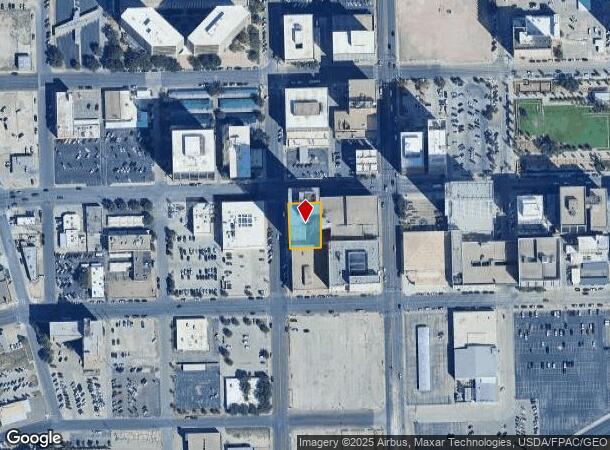 415 W Wall St, Midland, TX Parcel Map