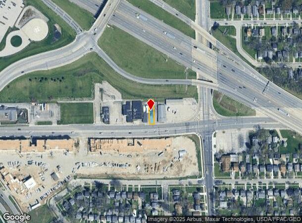  1932 W Central Ave, Toledo, OH Parcel Map