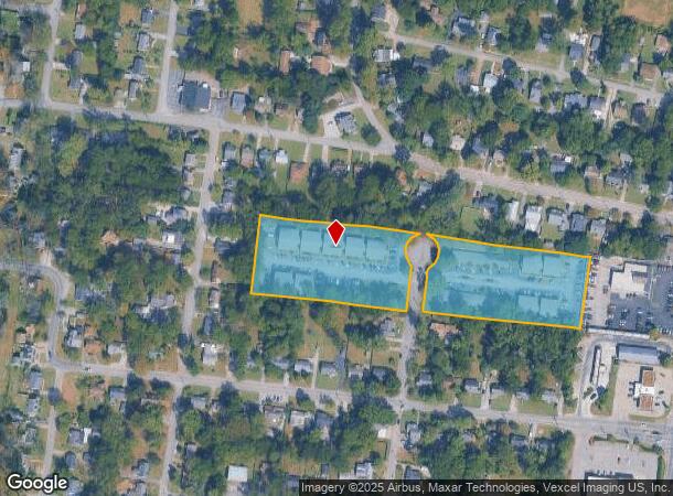  1414 Poplar Ave, Murfreesboro, TN Parcel Map