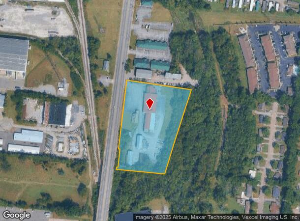  1015 S Church St, Murfreesboro, TN Parcel Map