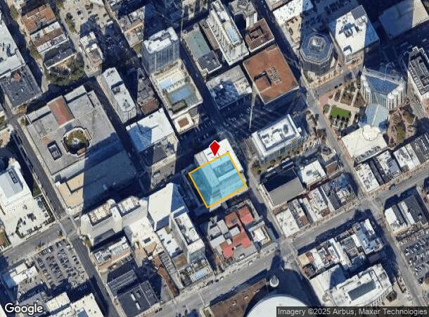 501 Commerce St, Nashville, TN Parcel Map
