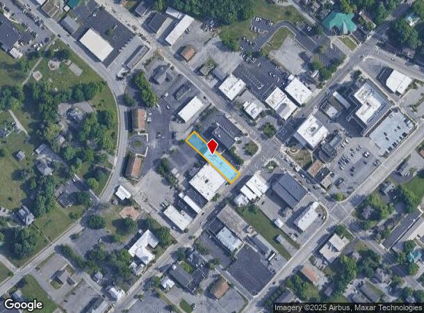  17 W Main St, Christiansburg, VA Parcel Map