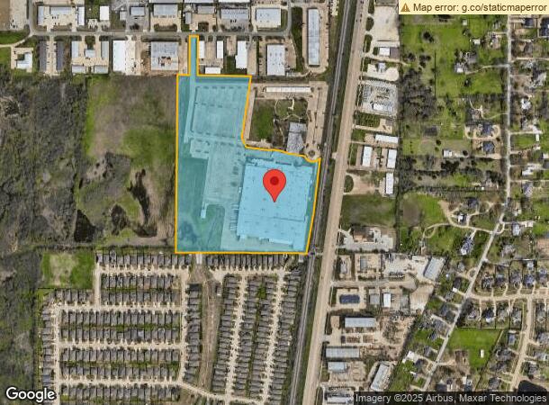  5940 Optical Way, Fort Worth, TX Parcel Map