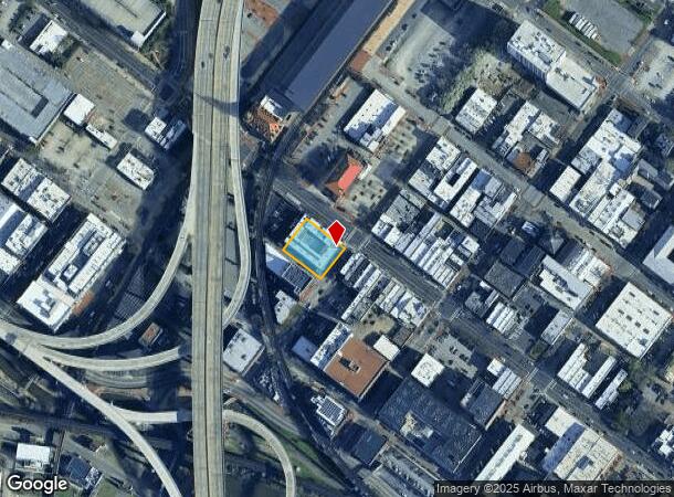  1561 E Main St, Richmond, VA Parcel Map