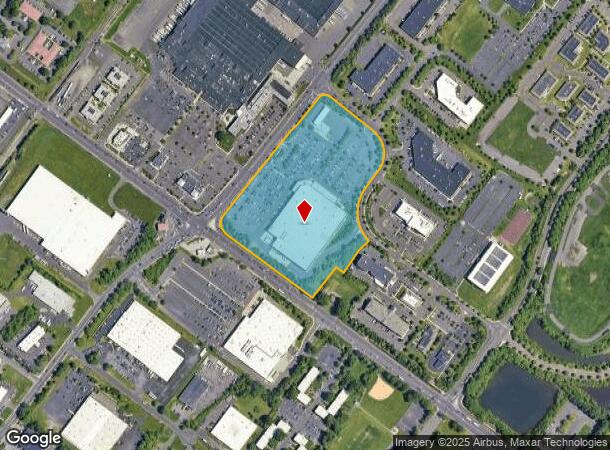 100 Veterans Way, Warminster, PA Parcel Map