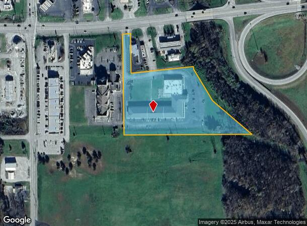 1525 W Mcclain Ave, Scottsburg, IN Parcel Map