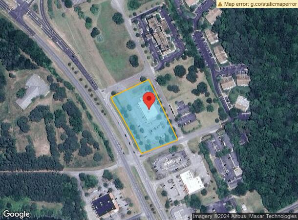  1109 Benns Church Blvd, Smithfield, VA Parcel Map