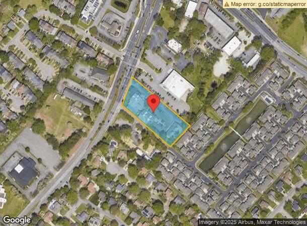  1444 Kempsville Rd, Virginia Beach, VA Parcel Map