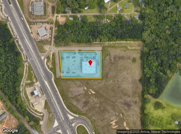  102 Baptist Dr, Richland, MS Parcel Map