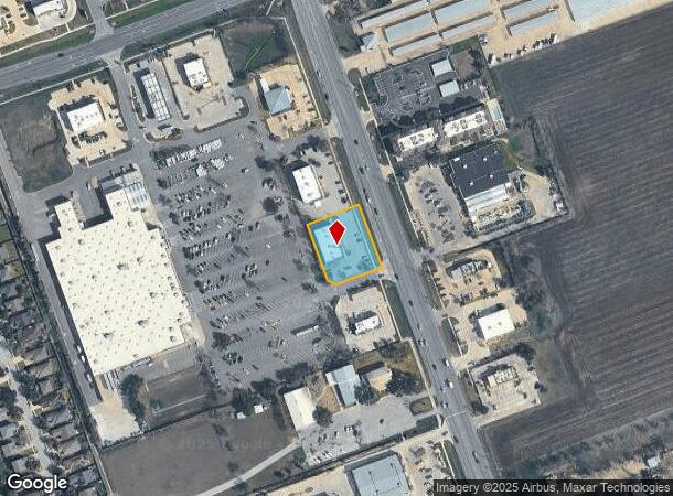  3605 N Main St, Taylor, TX Parcel Map