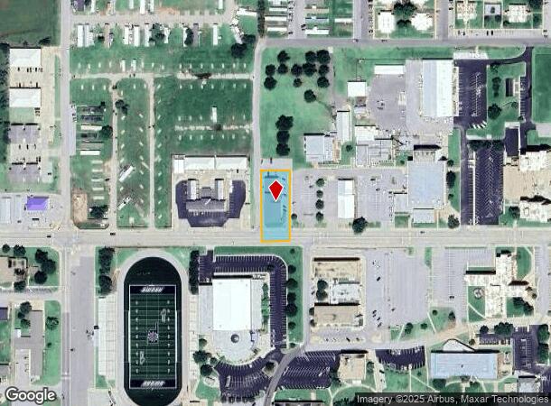  119 W Davis Ave, Weatherford, OK Parcel Map