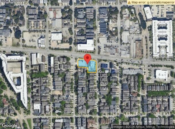  5701 Washington Ave, Houston, TX Parcel Map