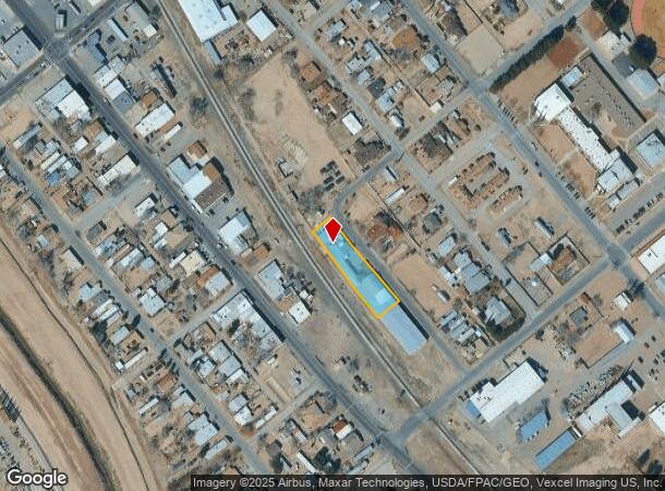 400 Ne Friedman St, Fabens, TX Parcel Map