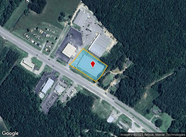 325 E Cornelius Harnett Blvd, Lillington, NC Parcel Map