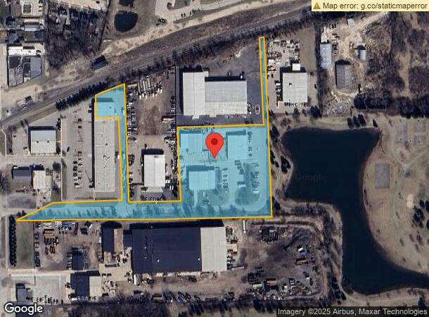  301 Industrial Park Dr, Belleville, MI Parcel Map