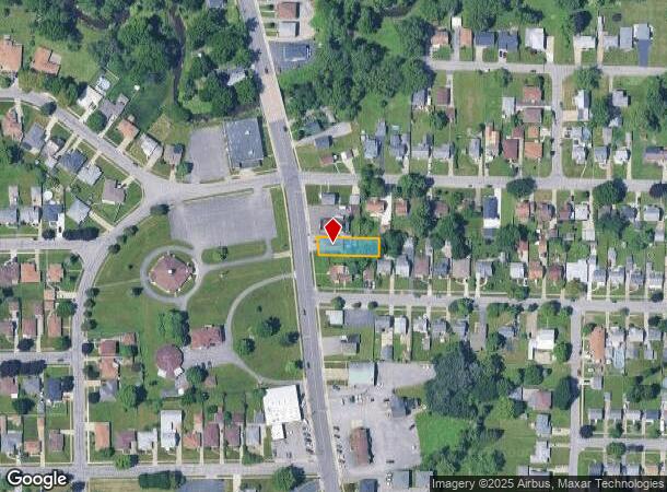 1596 Abbott Rd, Buffalo, NY Parcel Map